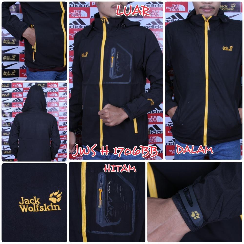 JAKET GUNUNG OUTDOOR JACK WOLFSKIN H 1706 SOFT SHELL WATER PROOF