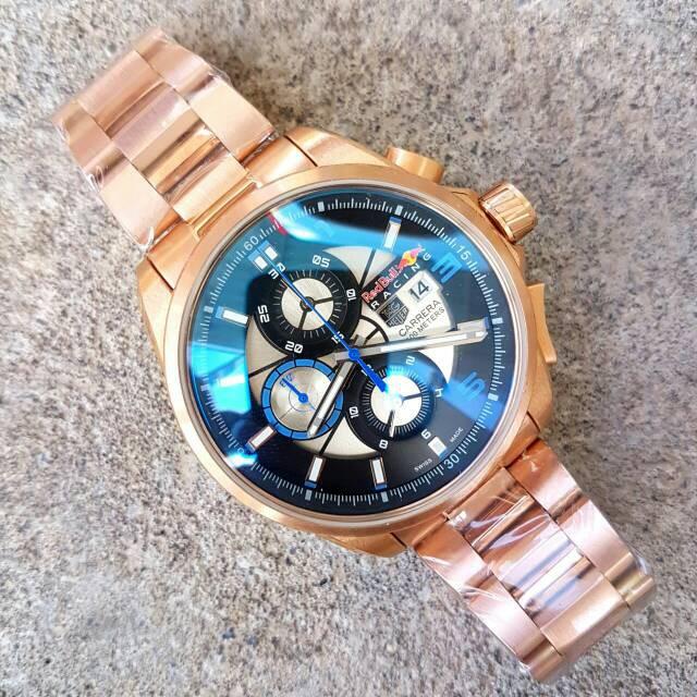 Jam Tangan Pria Merk Tag Heuer Grand Carrera Type : 0000 Baterai