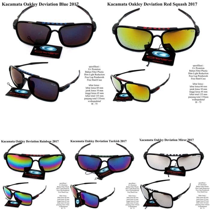 DISKON kacamata pria oakley deviation 2017 full set TERMURAH