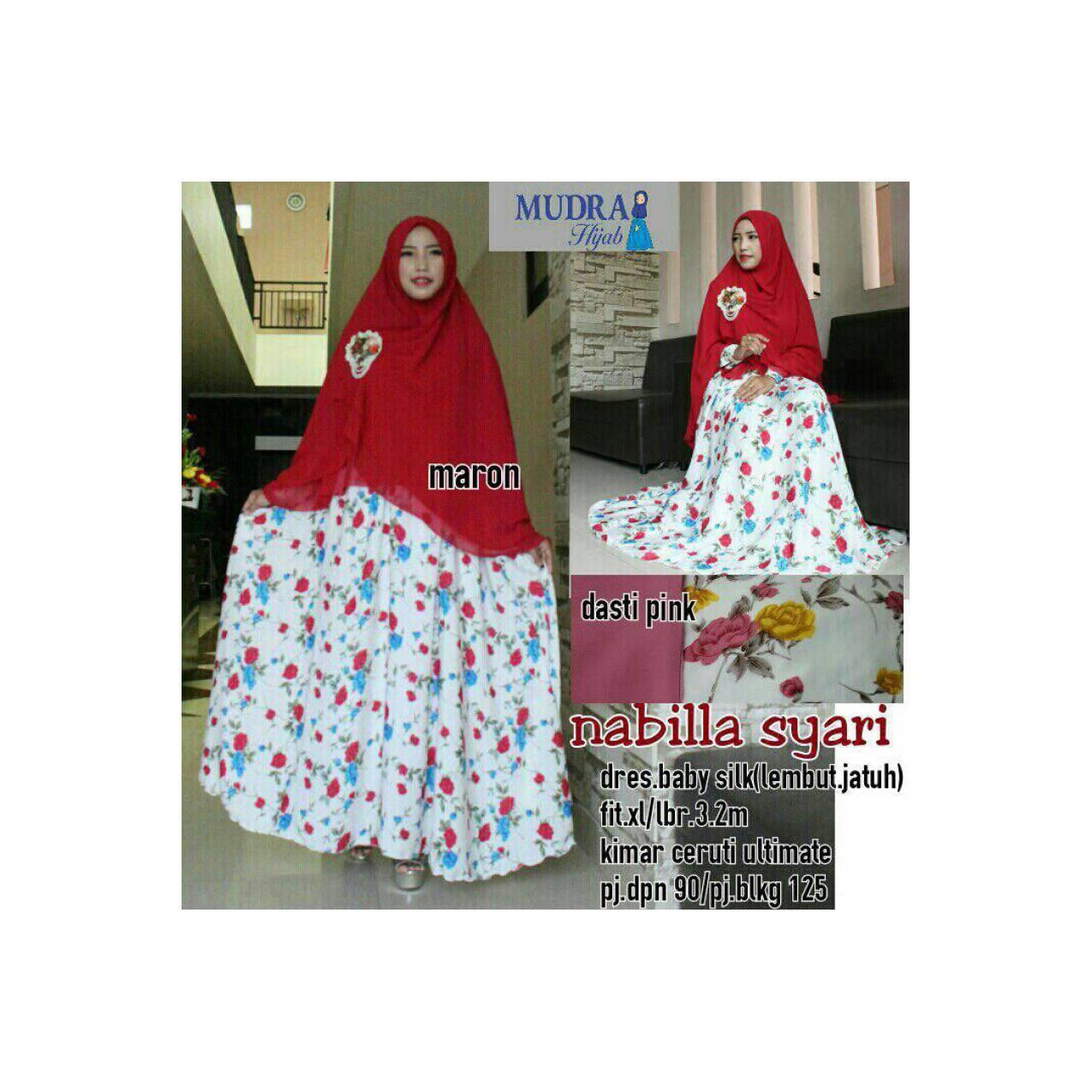 SUPPLIER HIJAB : NABILLA SYARI BY MUDRA