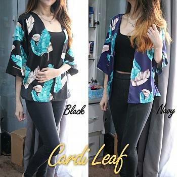 J&C Cardi Leaf / Cardi Kasual / Cardigan Wanita / Kardigan Wanita / Kardigan Maxmara / Outer Maxmara / Kardigan Lengan Panjang / Outer Wanita / Outer Motif
