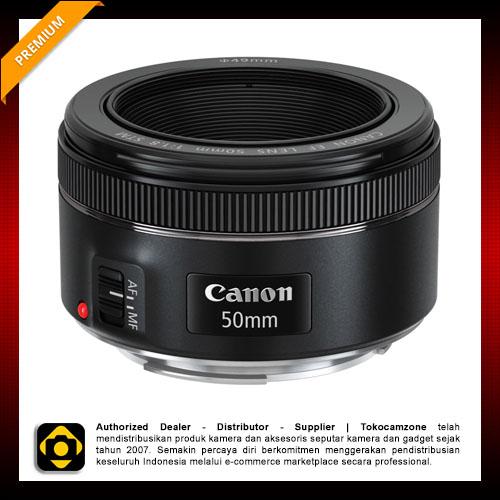 Canon EF 50mm f/1.8 STM - Hitam