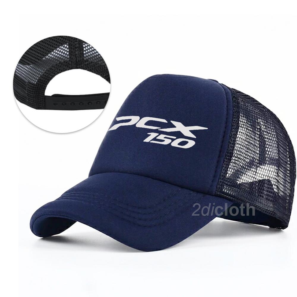 PROMOSI Topi distro PCX - Trucker PCX Premium - Navy