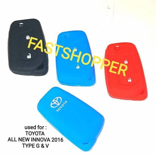 SARUNG SILICON KUNCI ALARM ALL NEW INNOVA 2016 REBORN TYPE V SK006