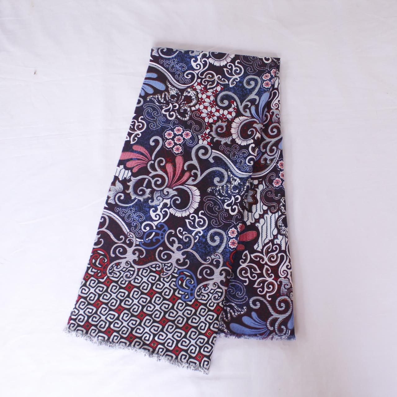 KBS14 Bahan Batik Semi Sutra Murah Motif Modern Bawahan Kebaya Wanita