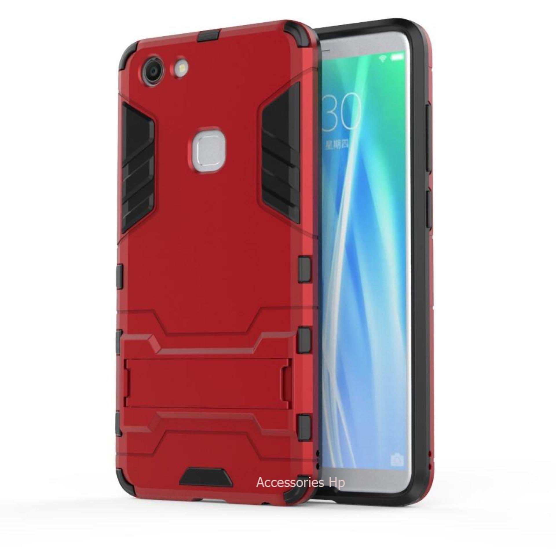 Accessories HP Transformer Rugged Kickstand Slim Armor Hardcase for VIVO V7 / V7 Biasa
