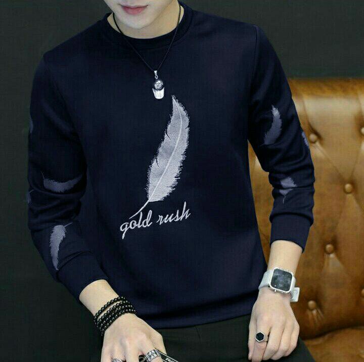 Baju kaos pria lengan panjang kombi sablon moder korea terbaru - pakaian kaos pria zaman 2018 Baju kaos pria lengan panjang kombi sablon moder korea terbaru - pakaian kaos pria zaman 2018