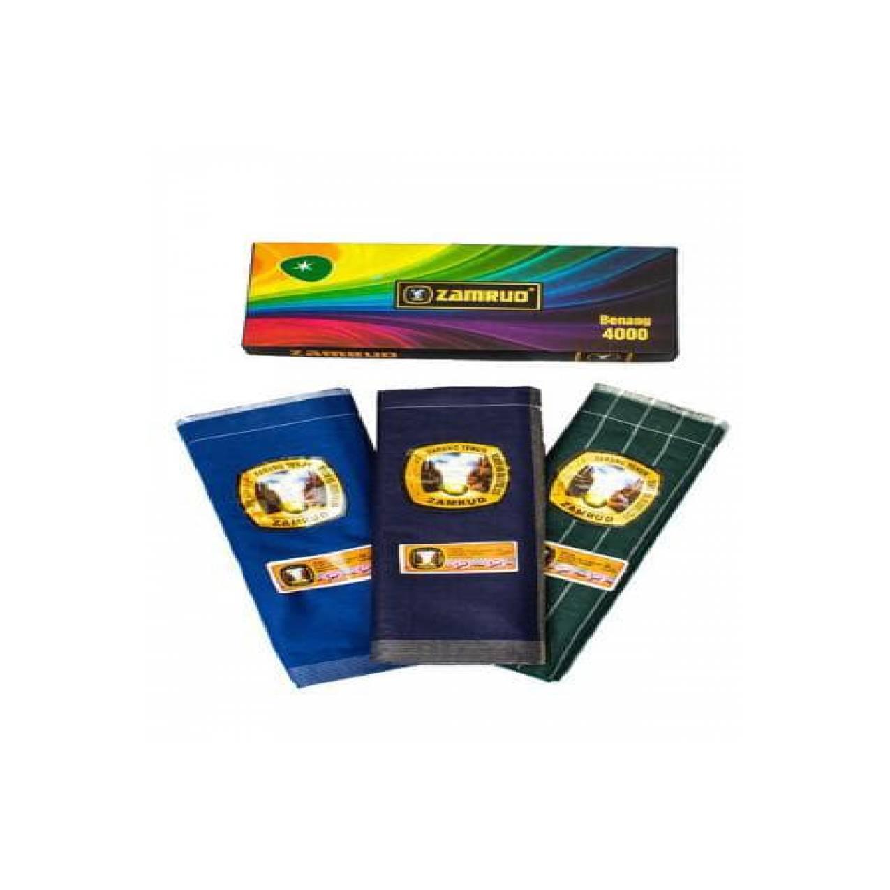 Grosir 10pc - Sarung Tenun Zamrud Rainbow