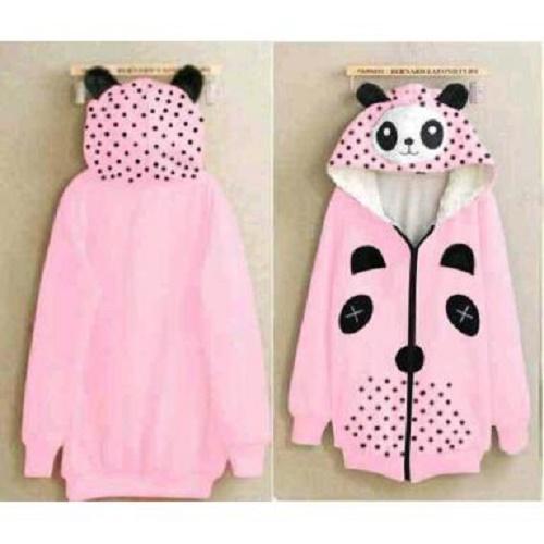 SUPPLIER GROSIR 15761 C35 JAKET WANITA DEWASA OUTERWEAR MANTEL CEWEK LENGAN PANJANG PAKAIAN ATASAN KEKINIAN TERBARU MODERN JAMAN NOW WARNA PINK MURAH GROSIR KEKINIAN BAHAN BABYTERRY