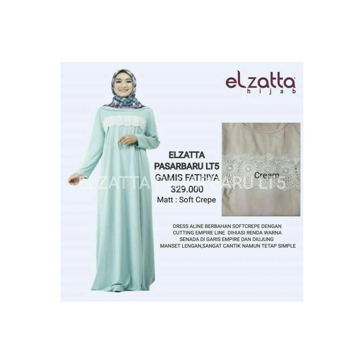 Gamis Fathiya (Elzatta Hijab)