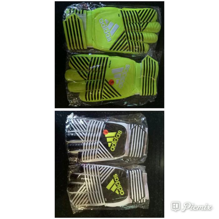 Best Top Seller!! Sarung Tangan Kiper Adidas Garis Import - ready stock