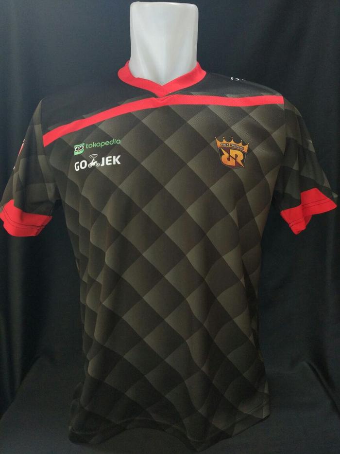 Terbaru!! Jersey Kaos Baju Gaming Rrq Black Red Mobile Legends, Aov, Free Nick - Merah, M - ready stock