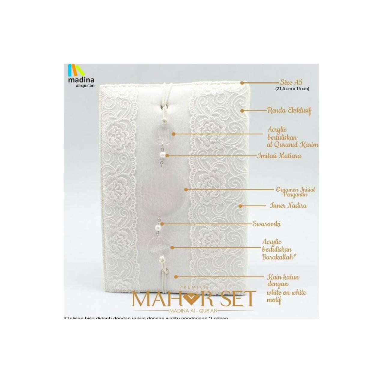 PREMIUM MAHAR SET BY MADINA MUKENA ALQURAN ELEGANT AKAD NIKAH