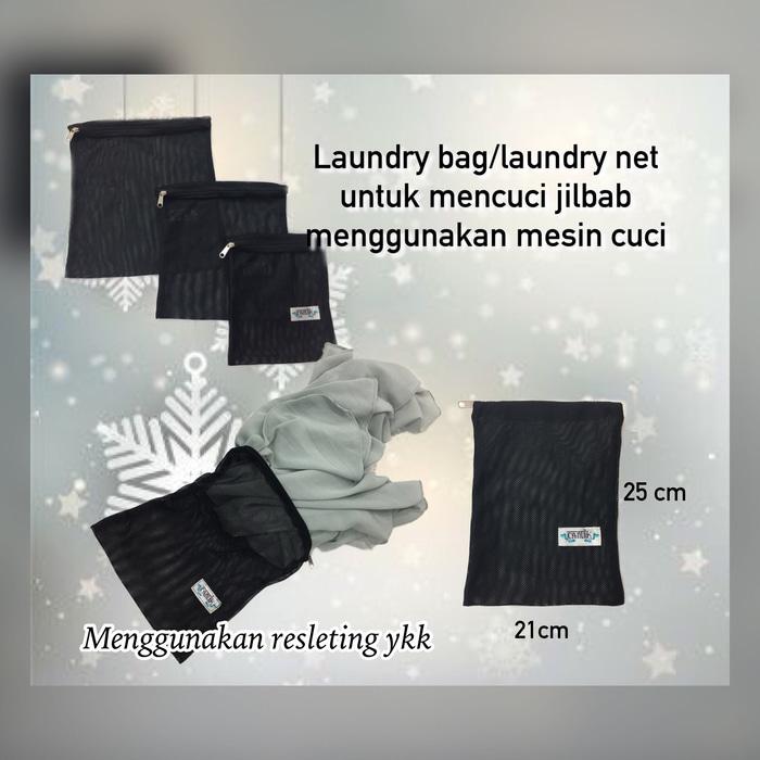 Laundry Bag / Laundry Net untuk mencuci jilbab menggunakan mesin cuci