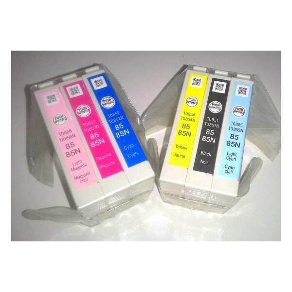 Cartridge / Tinta Epson 85 / 85N Set Ori Loosepack Untuk 1390 / T60
