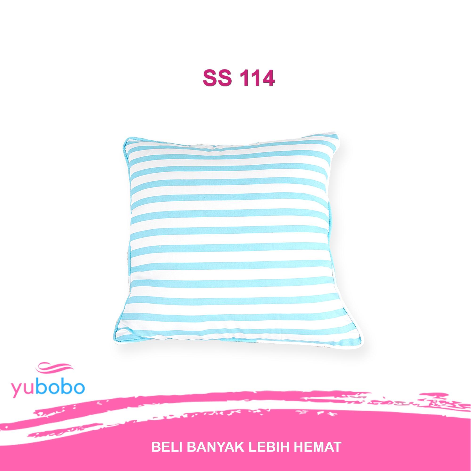 Yubobo - Sarung Bantal Sofa / Kursi Tamu Promo (Hanya Sarung) Bahan Katun Jepang