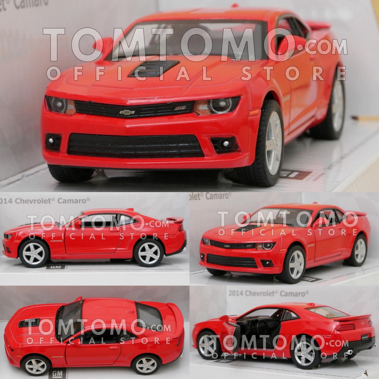 Chevrolet Camaro '14 Tomtomo Diecast Miniatur Mobil Mobilan Sedan Sport Kado Ultah Mainan Anak Cowok Laki Laki Aksesoris Interior Dashboard