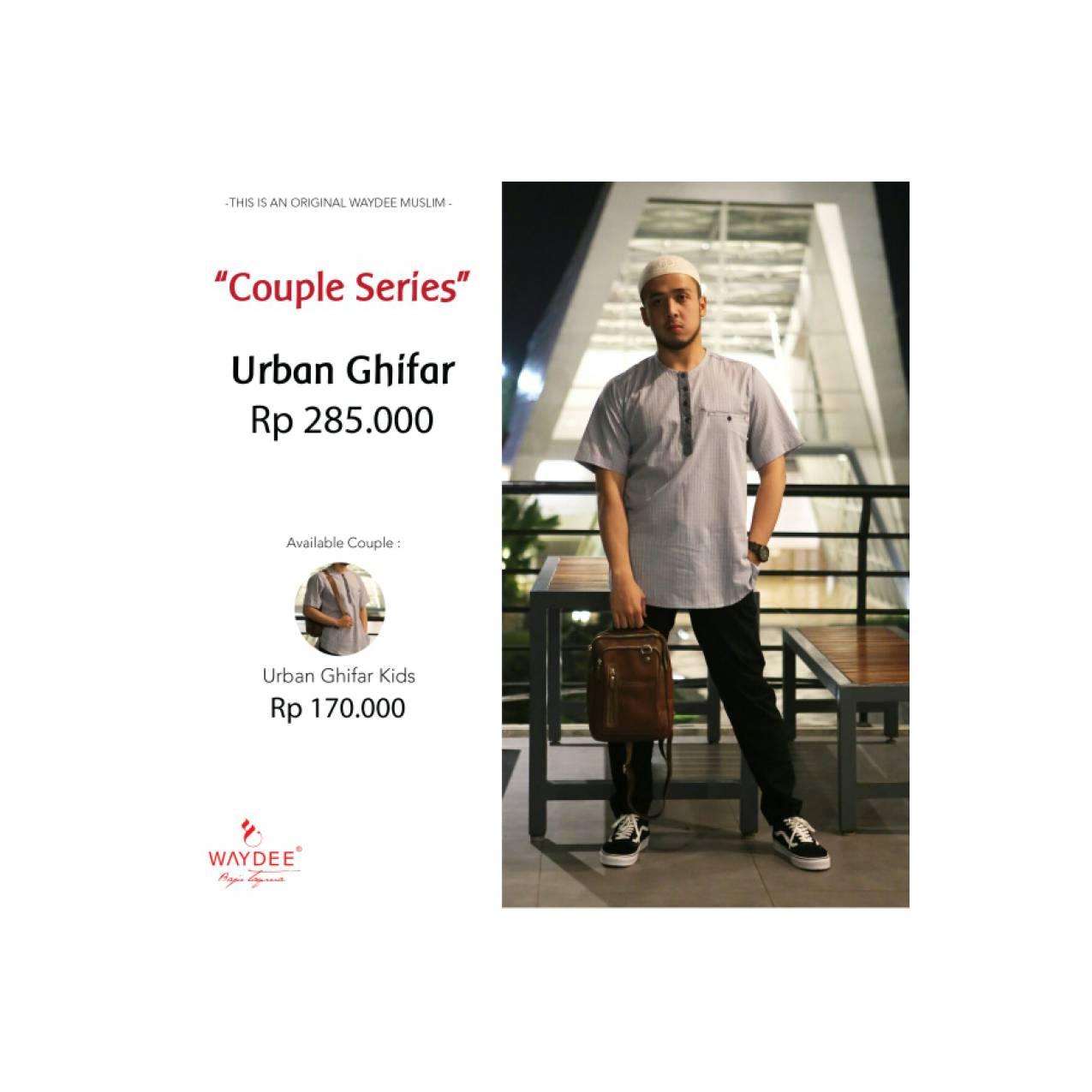 BAJU KEMEJA PRIA KOKO MUSLIM COUPLE AYAH ANAK WAYDEE URBAN GHIFAR