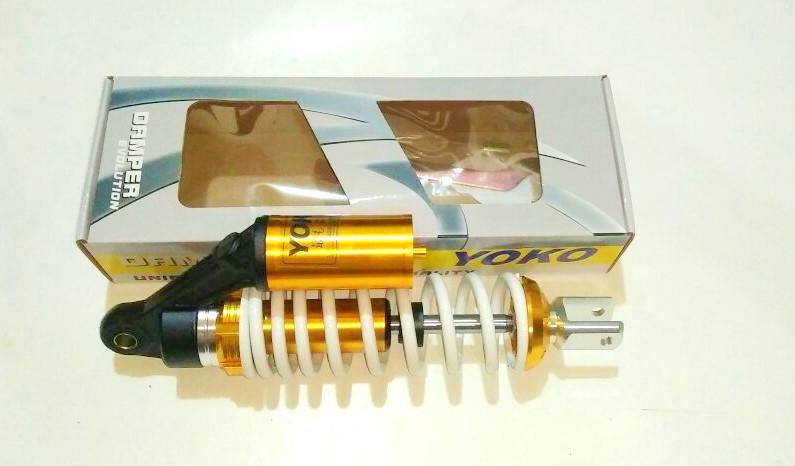 SHOCKBREAKER HITAM PUTIH MATIC BEAT MIO VARIO FINO MIOJ SCOOPY SOULGT XEON - SHOCK VARIASI TABUNG ATAS YOKO