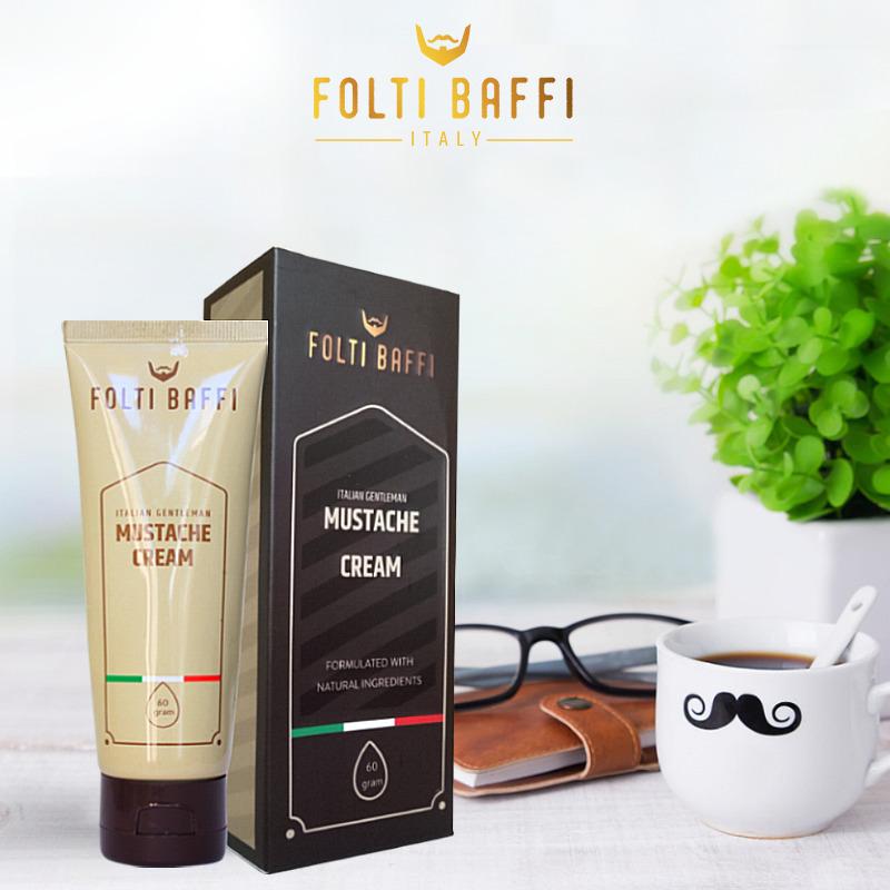 Folti Baffi Mustache Cream Penumbuh Brewok Jambang Jenggot Kumis 100% Tercepat