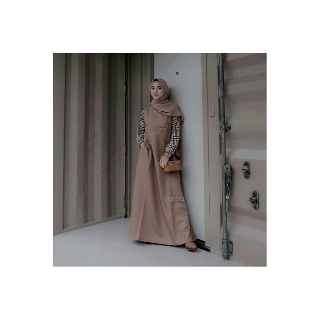 Gamis ARTIS RATNA Zaiara gamis syari dress menyusui baju hamil/umroh