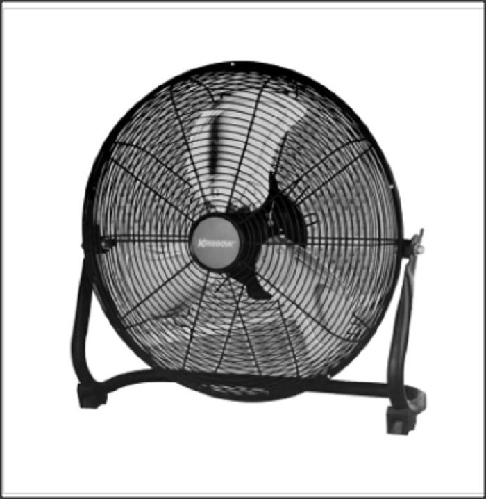 KRISBOW KIPAS ANGIN MEJA INDUSTRI 40 CM 80 W