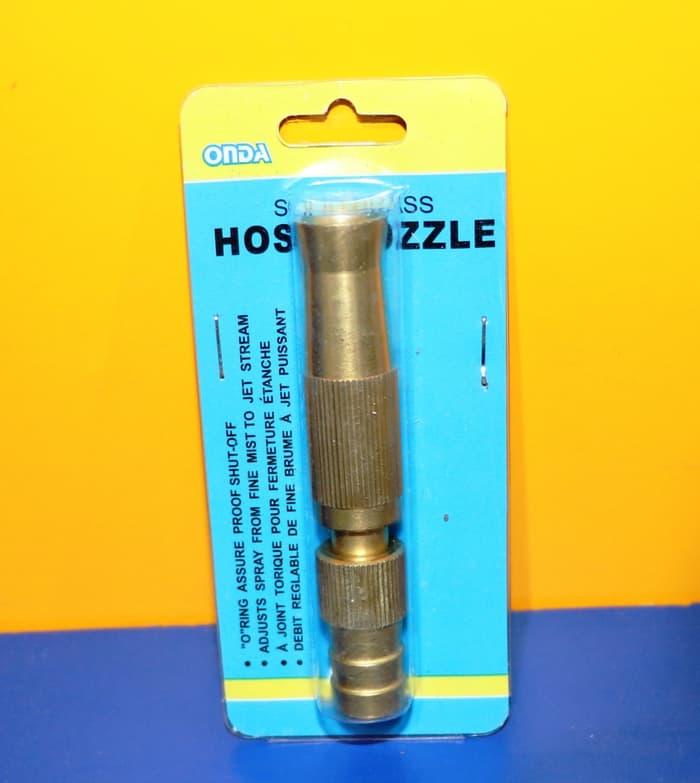 Sanitary - Penyemprot Selang Air Kuningan Hose Nozzle Onda 12