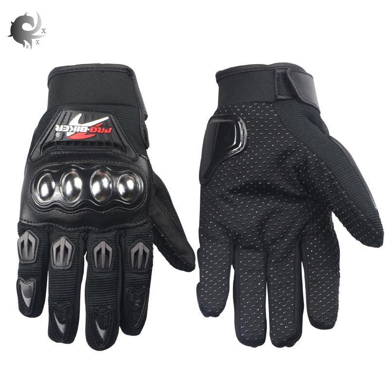 Sarung tangan motor, paduan, perlindungan, sarung tangan bersepeda, mobil balap, sarung tangan pelindung kendaraan listrik, bahan mesh bernapas berkualitas tinggi 3D, desain ergonomis, tahan lama, pengerjaan (M / L / XL)