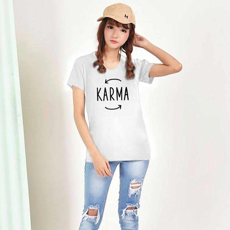 Vanessa Tumblr Tee / T-Shirt KARMA Vanessa Tumblr Tee / T-shirt Wanita / Kaos Cewek / Tumblr Tee Cewek / Kaos Wanita Murah / Baju Wanita Murah / Kaos Lengan Pendek / Kaos Oblong / Kaos Tulisan