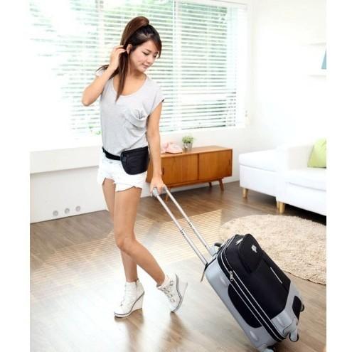 Korean Dompet pinggang / Tas Pinggang / Travel Waist wallet / Waist Bag