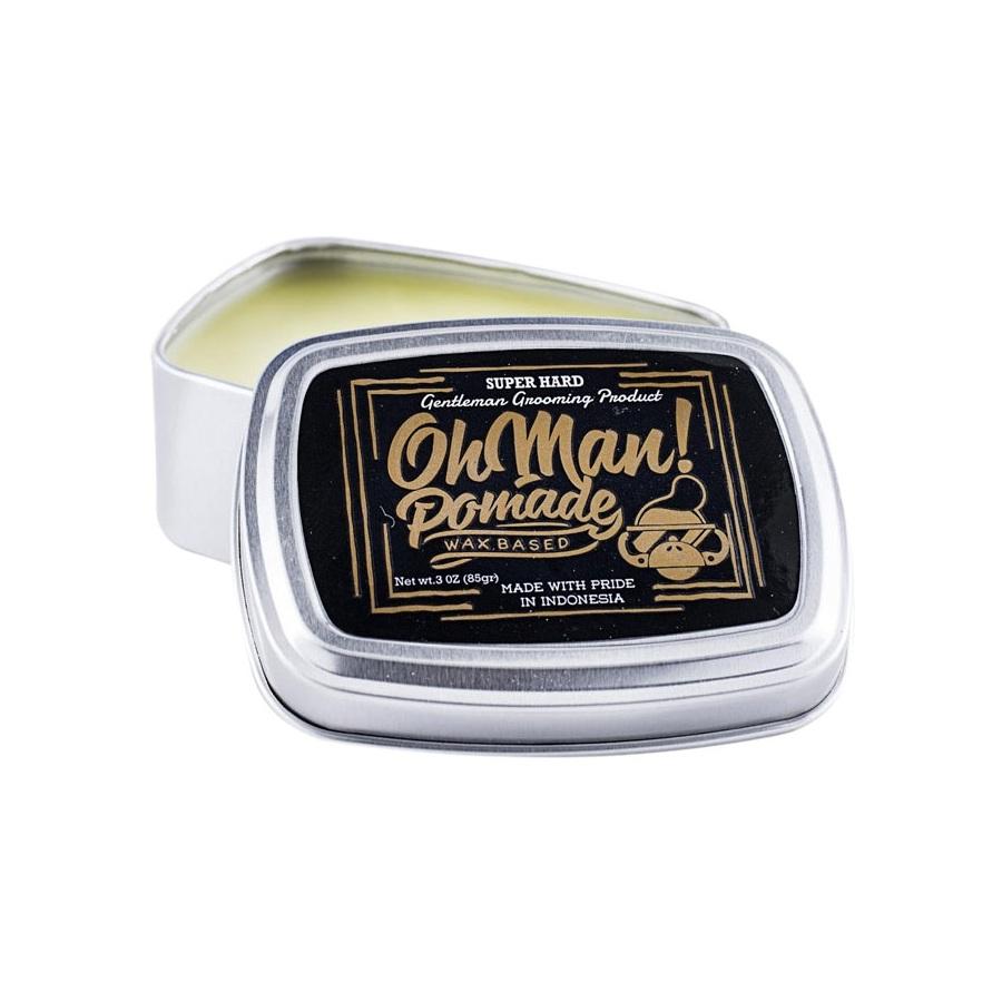 Pomade Oh Man Baby Mystic Gold - Oilbased / Oil Based - Free Sisir Saku - Oh Man! Hair Wax - Minyak Rambut