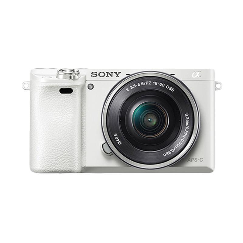 SONY Alpha A6000 White Kit 16-50mm f/3.5-5.6 OSS + SONY E 35mm f/1.8 OSS White