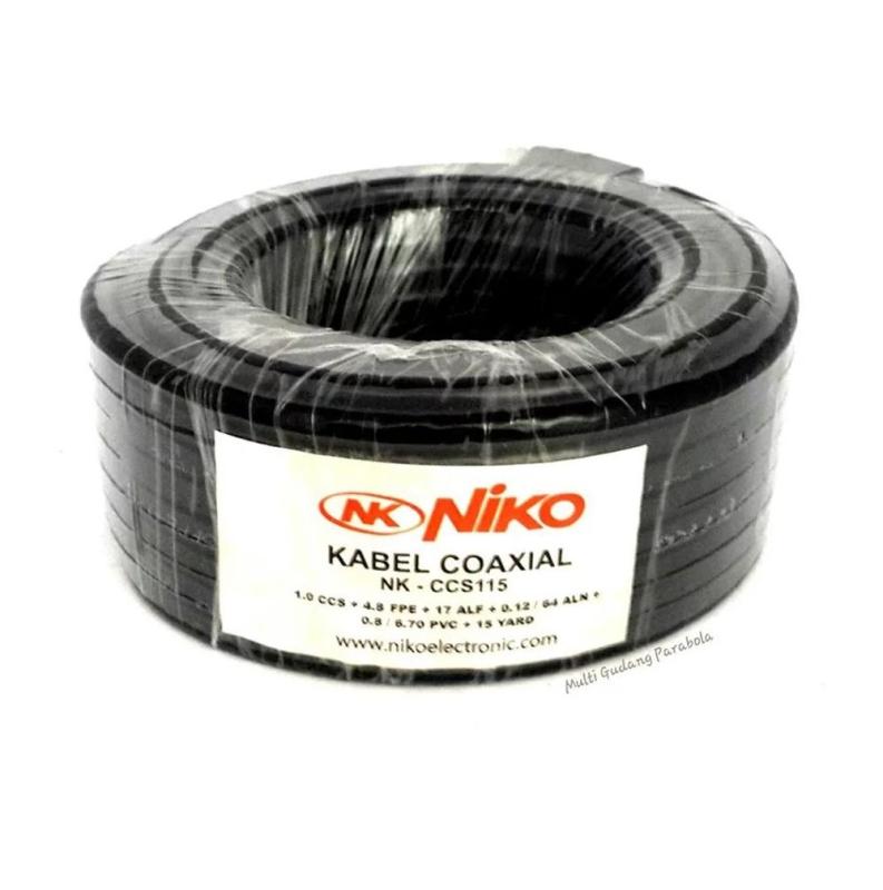 Kabel Niko Premium 5c/Rg6 15M + Konektor Rg6