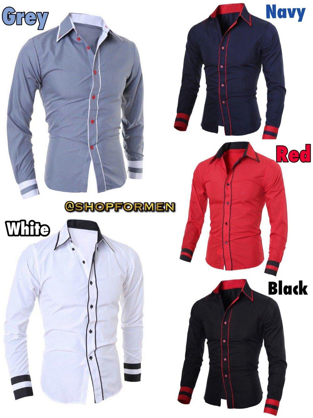 Kemeja Pria Randhy XL - cocok untuk acara formal - kerja kantoran - anak kuliahan