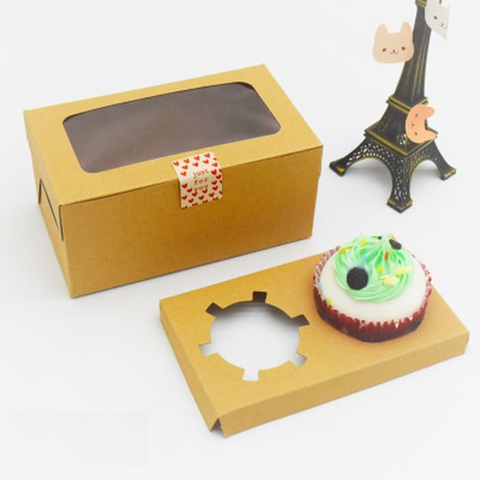 PROMO!!! box kue coklat kotak bungkus makanan dus kertas roti cake cookies - rgvtCb
