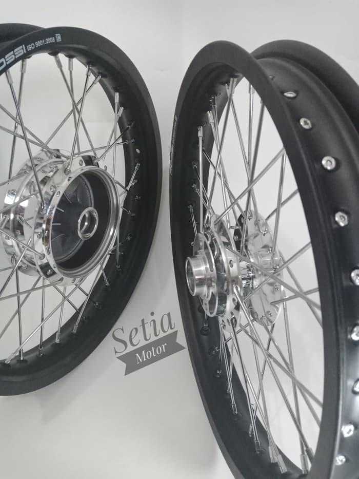 Velg Rx King Sepaket - Tersedia Ring 17 18 Lebar Sedang - Tromol Jari