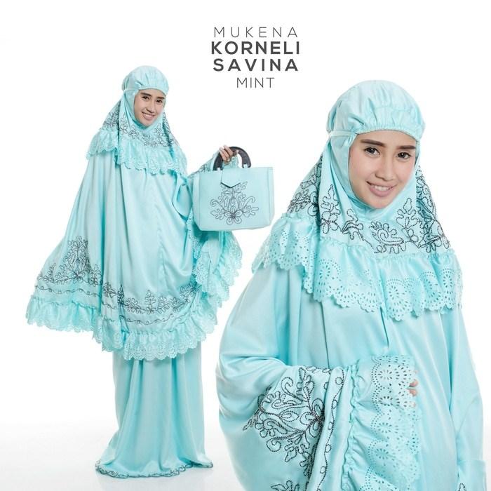 Pusat Mukena Indonesia Tasikmalaya Mukena mewah / Mukena dewasa / Mukena bali / Mukenah / Mukena katun jepang / Mukenah Wanita / Mukena Putih / Mukenah Murah / Mukenah Jumbo / Mukenah Remaja / Mukenah Dewasa Semi Sutra Korneli Savina Mint