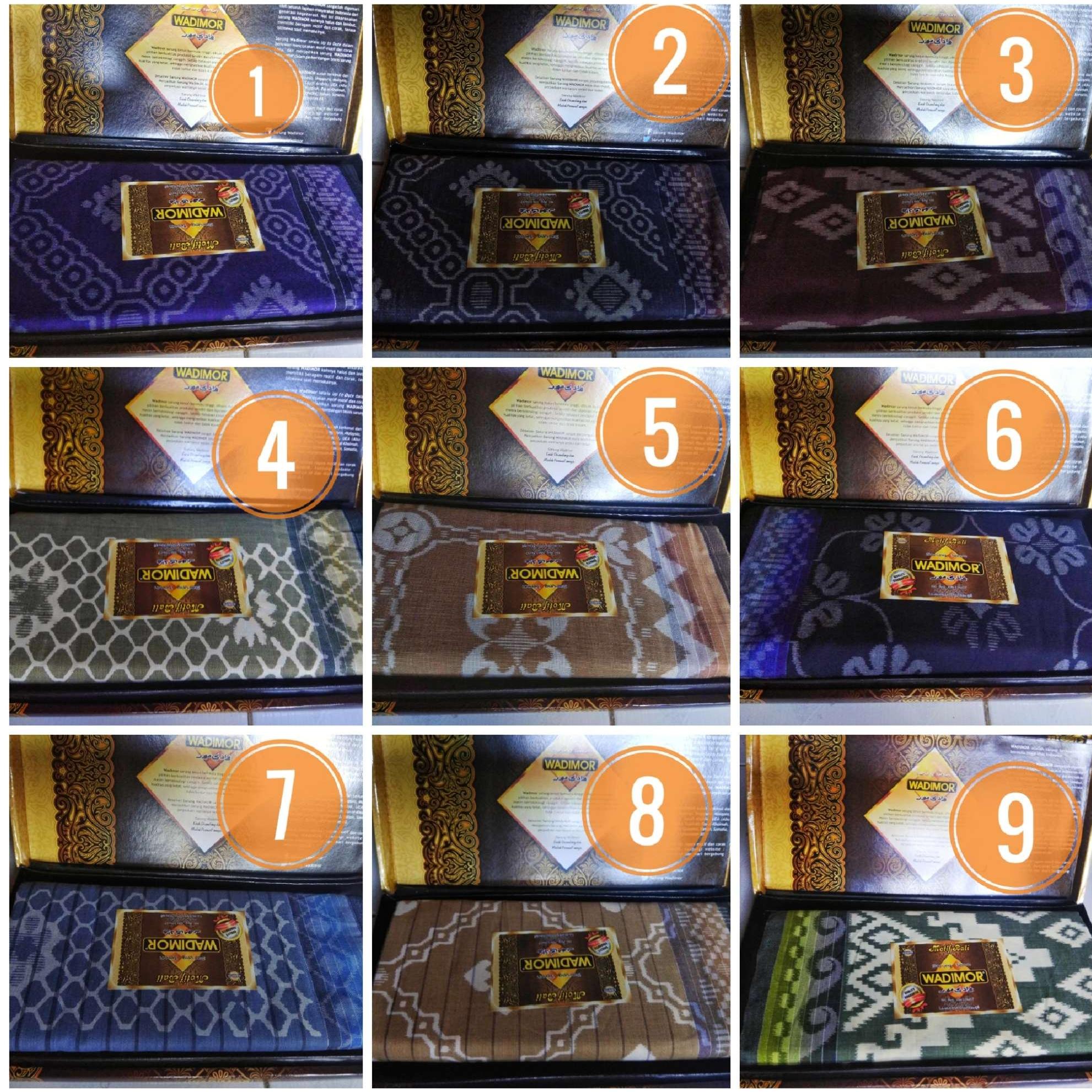Sarung Wadimor motif Bali (Wadimor Bali)