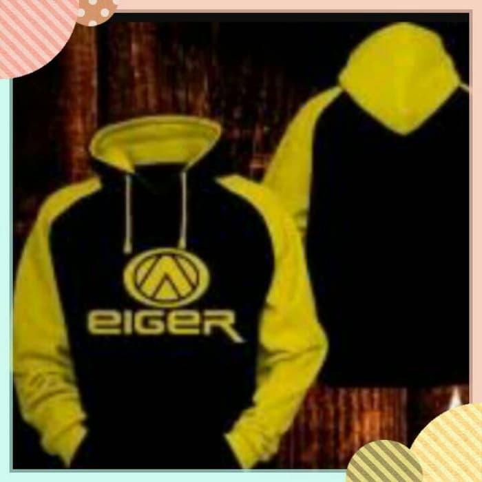 Best Top Seller!! JAKET HOODIE SWEATER EIGER KOMBINASI - ready stock