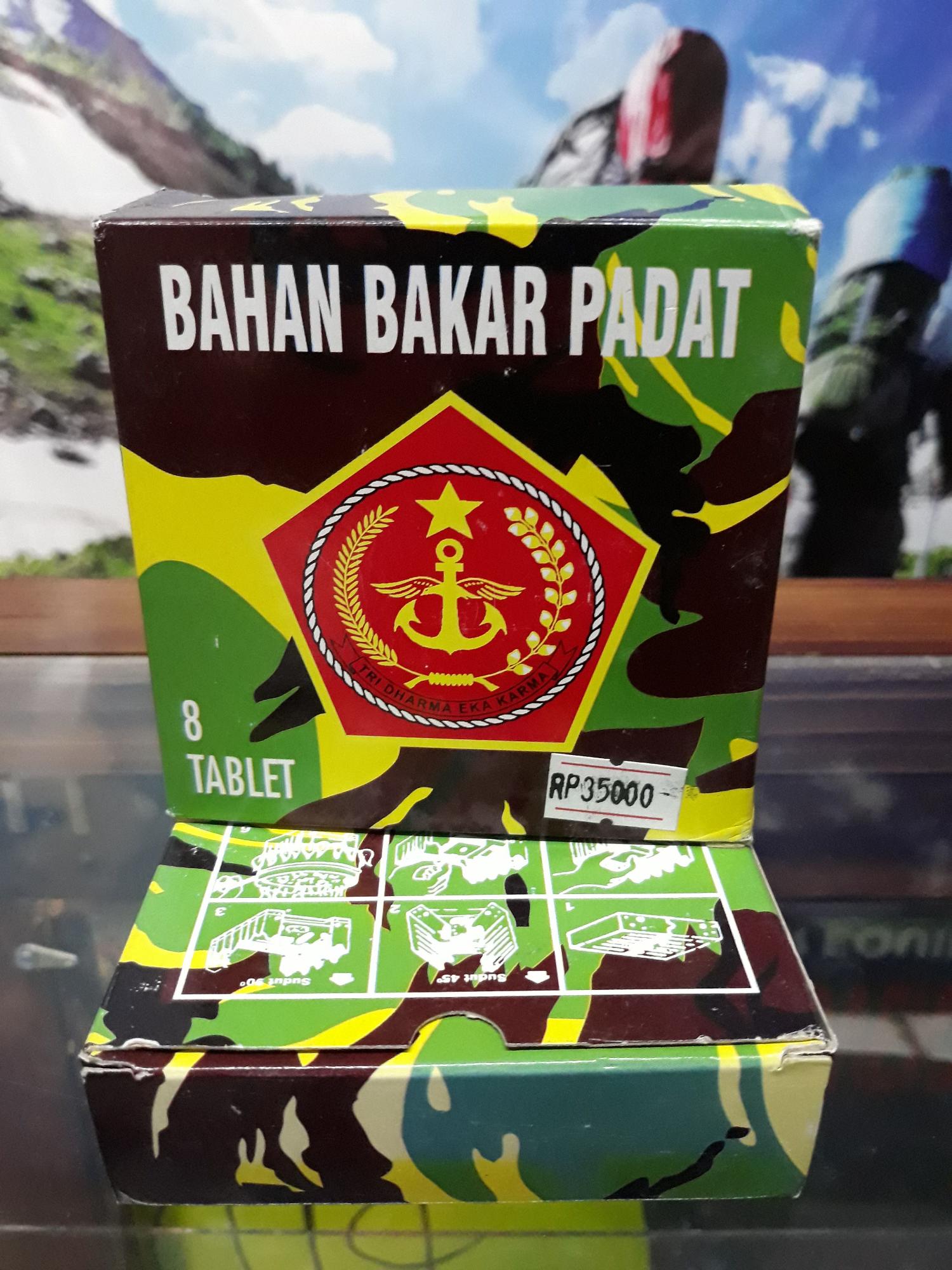 Kompor Parafin / Bahan Bakar Padat Parafin