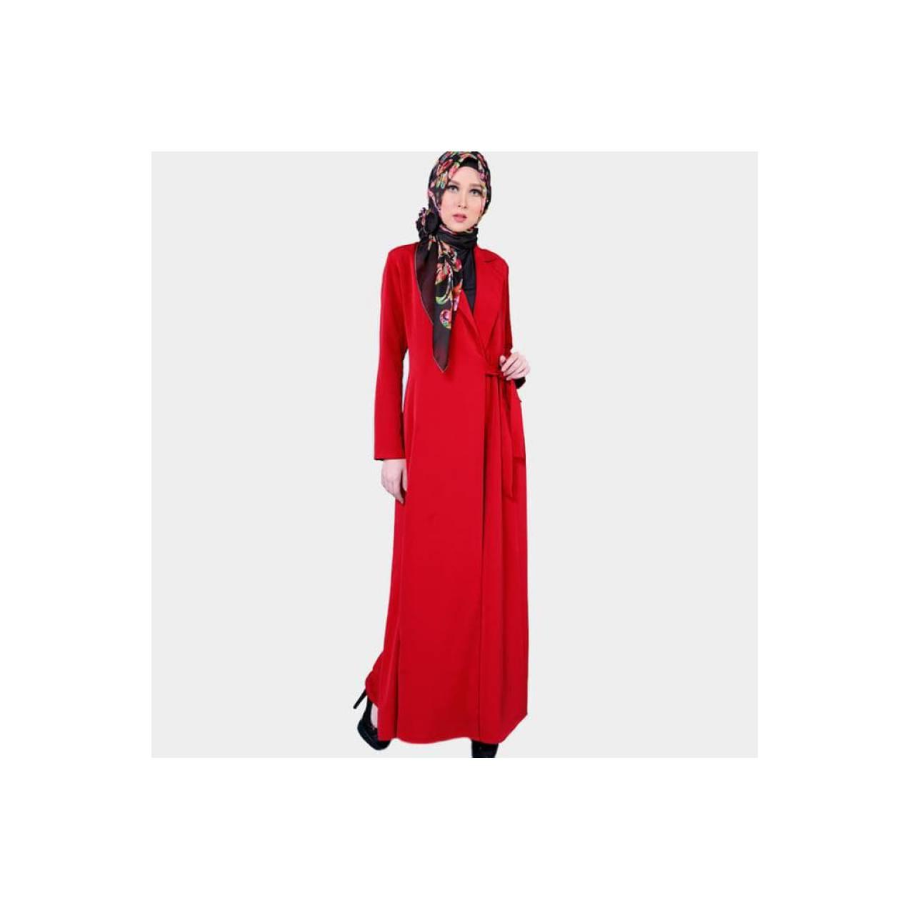 Zoya Gamis Muslimah Dress Motif Polos - Zulma Dress