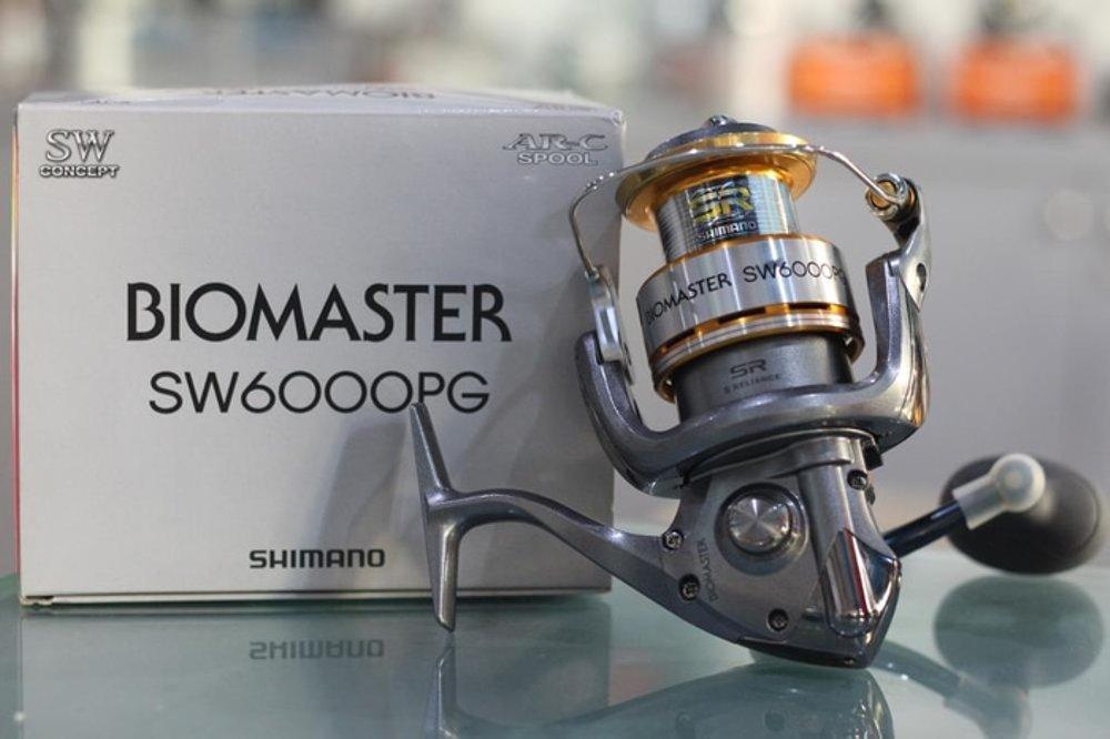 Reel Spinning Shimano Biomaster SW6000PG Max Drag 13 kg