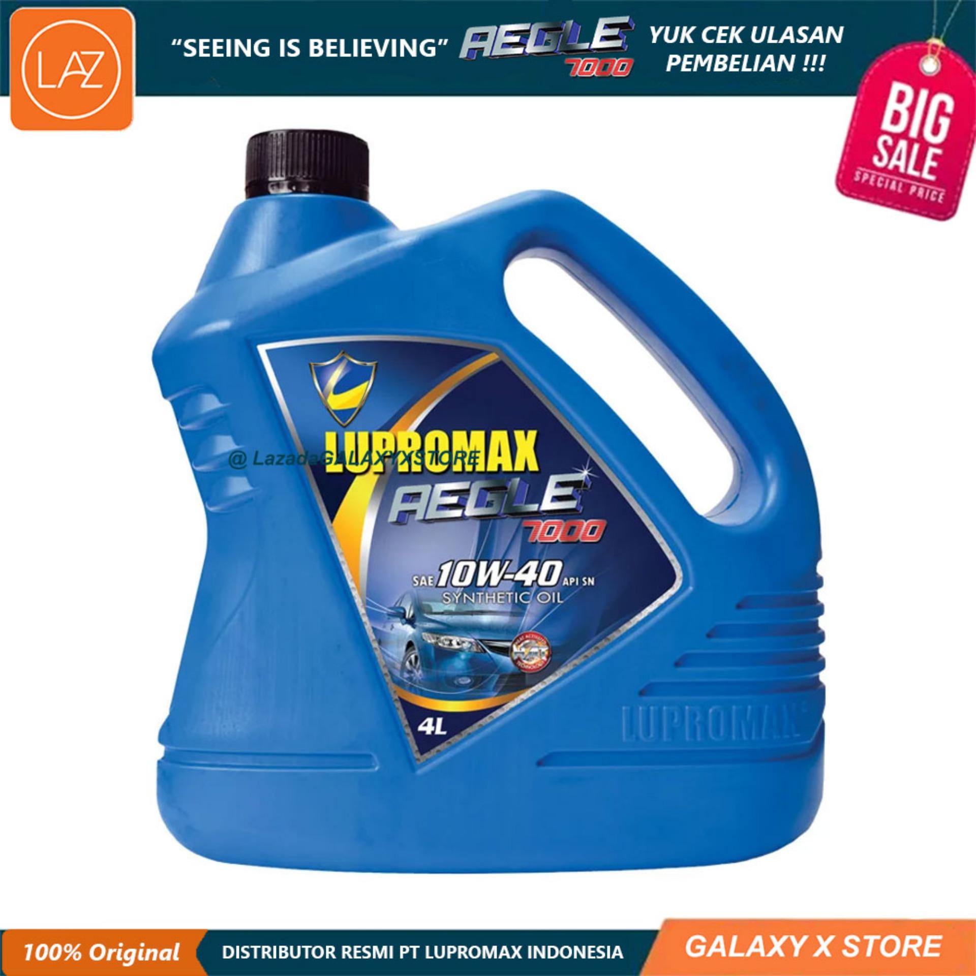 Lupromax Aegle 7000 10W40 API SN Oli Mobil - 4 Liter Otomotif Minyak Pelumas Oli