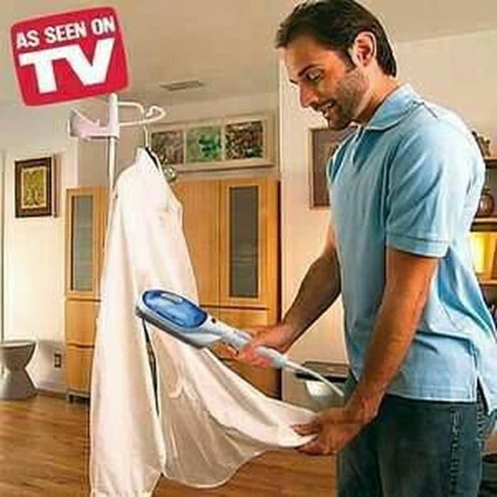 Setrika Uap Tobi Travel Steamer Gosokkan Uap Peralatan Laundry ||| alas setrika setrika philips uap otomatis robot wajah robotic maspion pakaian setrikaan meja setrika mini miyako