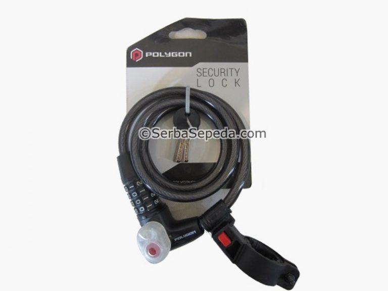Kunci Polygon Dengan Kunci Nomor & Lampu