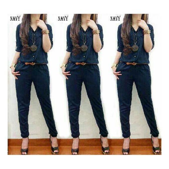Honeyclothing Jumpsuit Wanita Marina / Baju Kodok / Setelan Wanita/ Baju Wanita