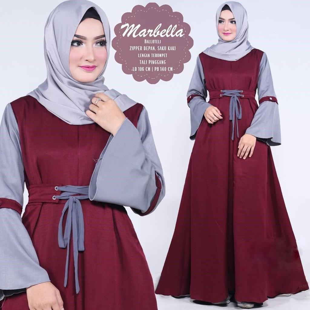 DISKON BAJU BATIK PRIA SLIMFIT/BAJU KOKO/FASHION LEBARAN COWOK LENGAN PANJANG KEKINIAN MURAH GROSIR (MARBELLA - MUSTARD)