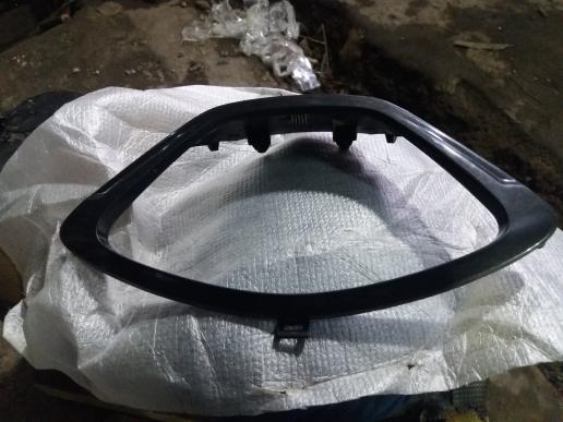 mika km + batok belakang silver nya aja supra x 125