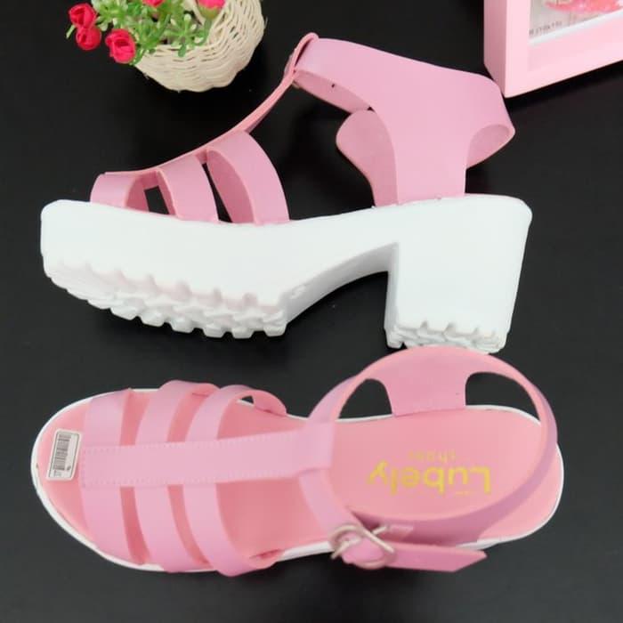 Sepatu wanita sneakers/Sepatu wanita flat/Sepatu wanita wedges/Sepatu wanita heels/Sepatu wanita murah/Sepatu wanita kickers/Sepatu wanita import Wedges Wanita Platform NV03