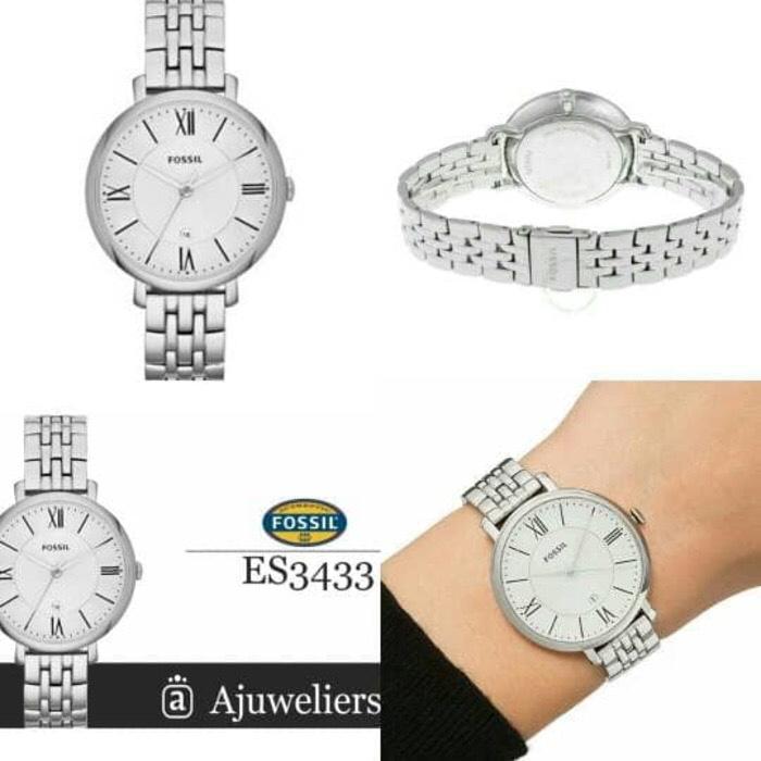 Jam Tangan Wanita Merk Fossil Jacqueline ES 3433 / ES3433 Original